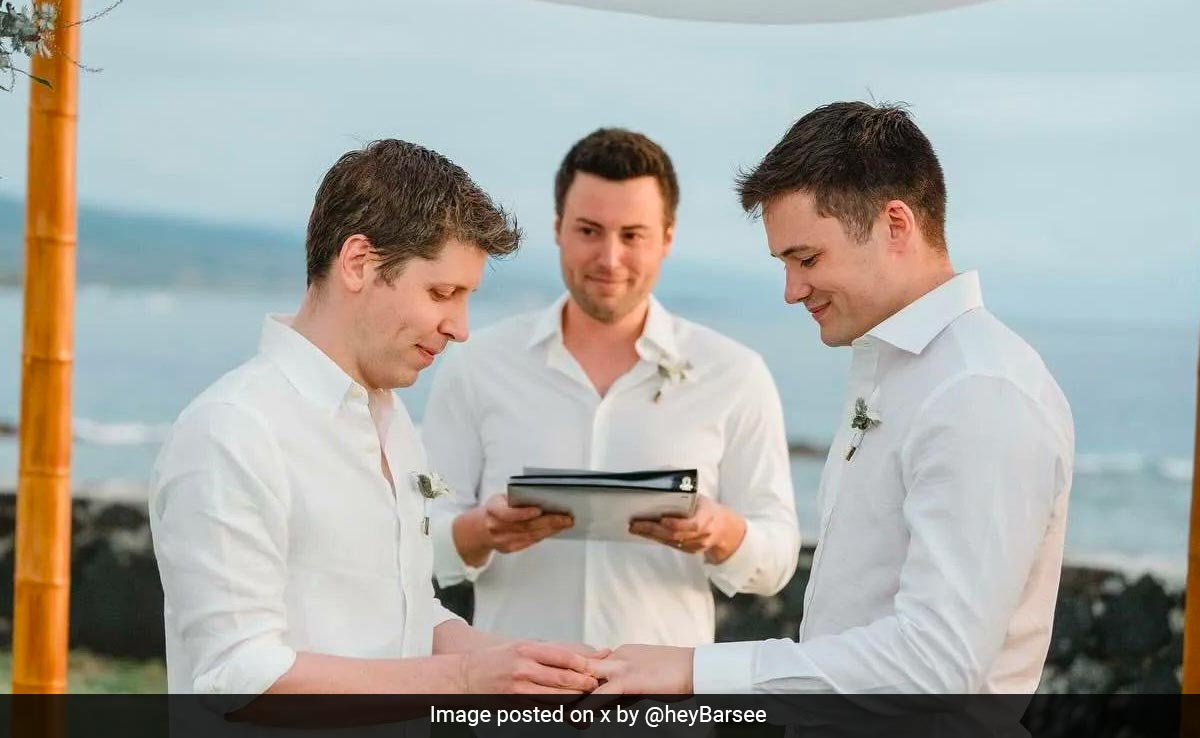OpenAI CEO Sam Altman Marries Long-Time Partner Oliver Mulherin: Report